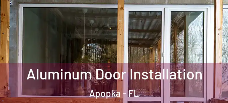 Aluminum Door Installation Apopka - FL