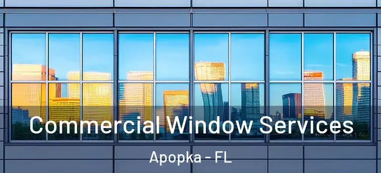 Commercial Window Services Apopka - FL