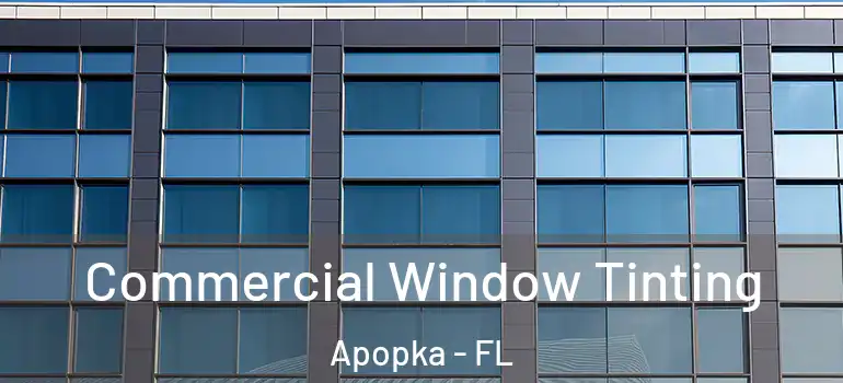 Commercial Window Tinting Apopka - FL