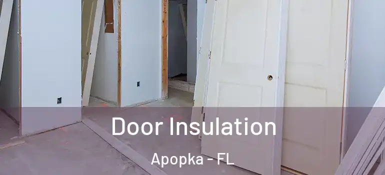 Door Insulation Apopka - FL