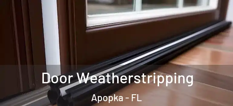 Door Weatherstripping Apopka - FL