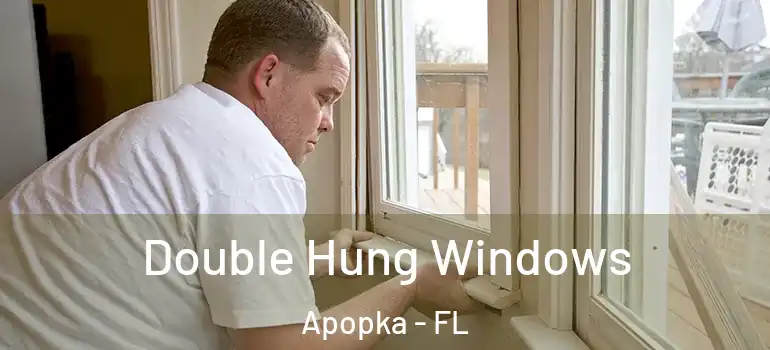 Double Hung Windows Apopka - FL
