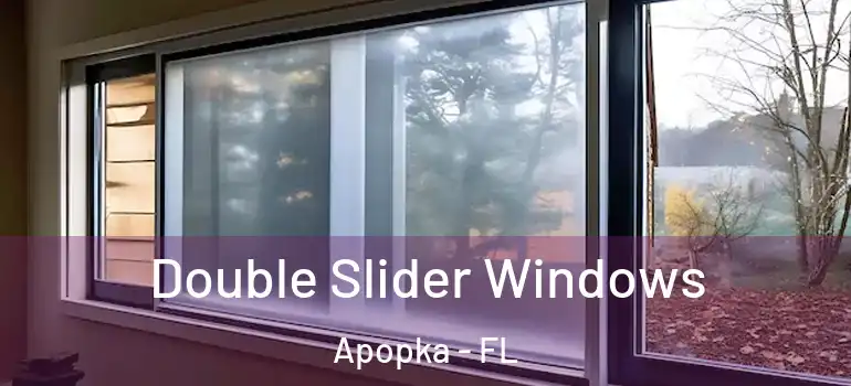 Double Slider Windows Apopka - FL
