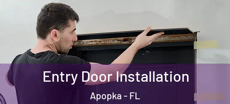 Entry Door Installation Apopka - FL
