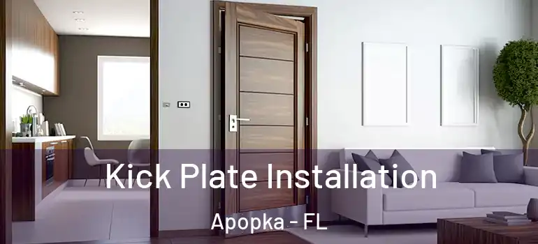 Kick Plate Installation Apopka - FL