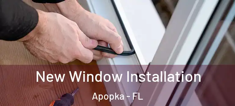 New Window Installation Apopka - FL