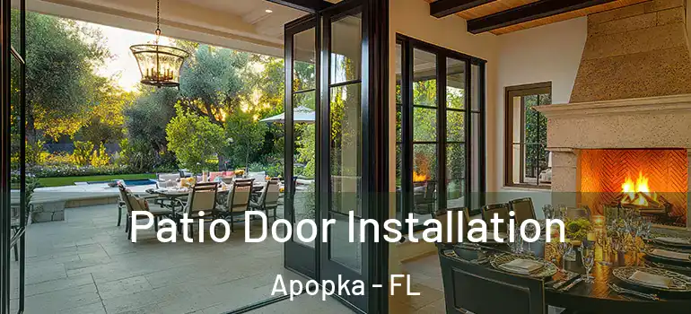 Patio Door Installation Apopka - FL