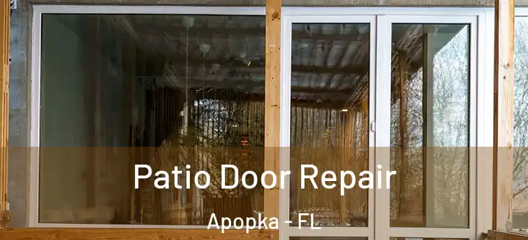 Patio Door Repair Apopka - FL