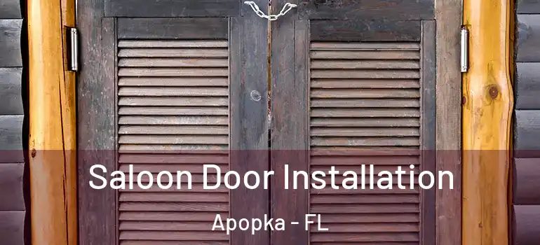 Saloon Door Installation Apopka - FL