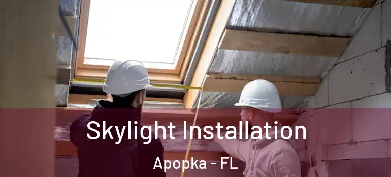 Skylight Installation Apopka - FL