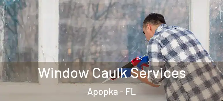 Window Caulk Services Apopka - FL