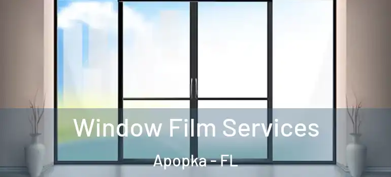 Window Film Services Apopka - FL