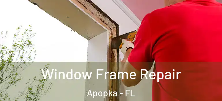 Window Frame Repair Apopka - FL