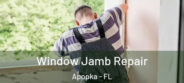 Window Jamb Repair Apopka - FL