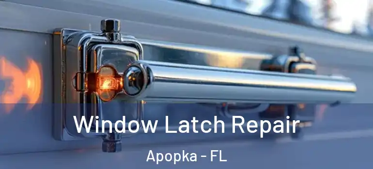 Window Latch Repair Apopka - FL