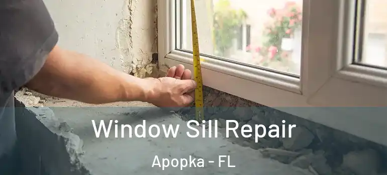 Window Sill Repair Apopka - FL
